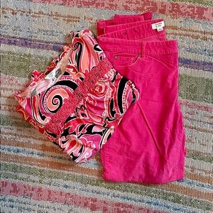 Crown and Ivy Shirt with Pants